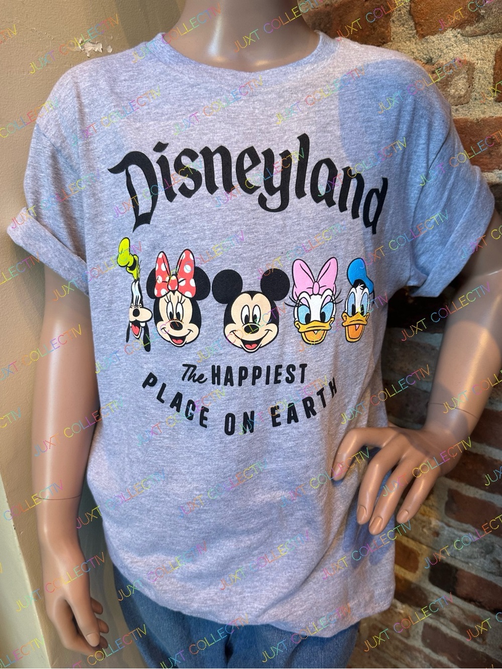 Disneyland The Happiest Place on Earth Mickey & Friends Kids Youth Graphic Shirt